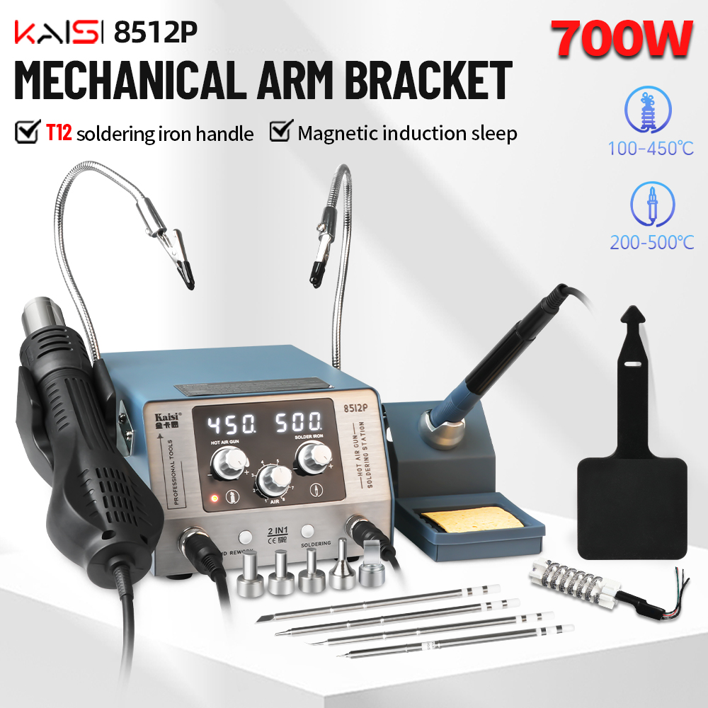 T12 Soldering Station Oled - Stacja lutownicza Kaisi 8512P 700W 2