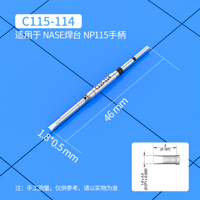 Grotki do lutownicy C115 C115- – C115 Nano Soldering Iron Station recenzja i cena