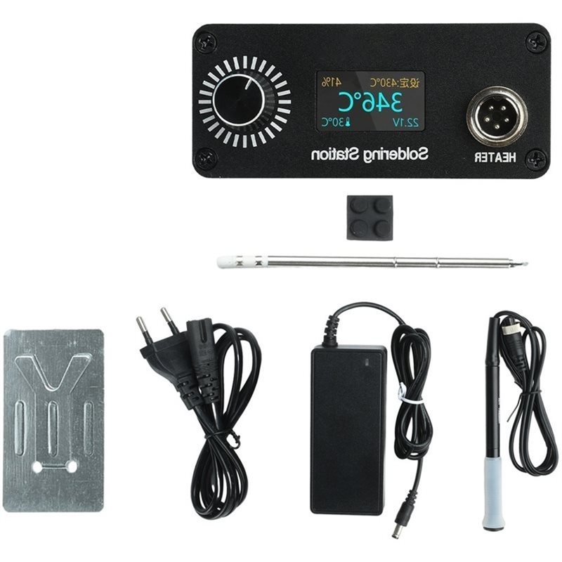 AB11-T12 Przenośna mini cyfrow – T12 Soldering Station Oled recenzja i cena